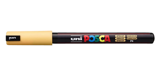 Posca Farbmarker PC1MR Extrafein Aprikose