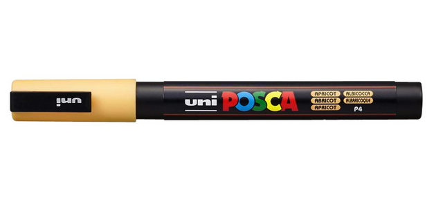 Marqueur peinture Posca PC3M Fin abricot