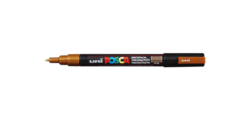 Posca Paint Marker PC3M Fine Bronze