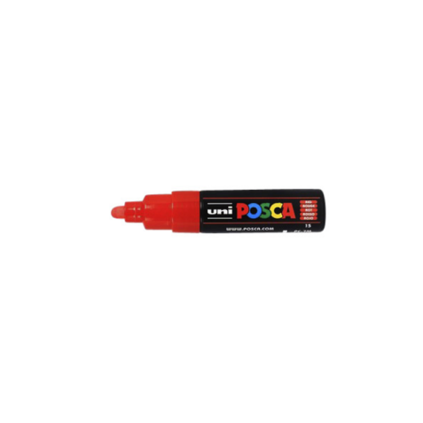 Verfstift Posca PC7M breed rood