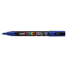 Verfstift Posca PC3M fijn donkerblauw