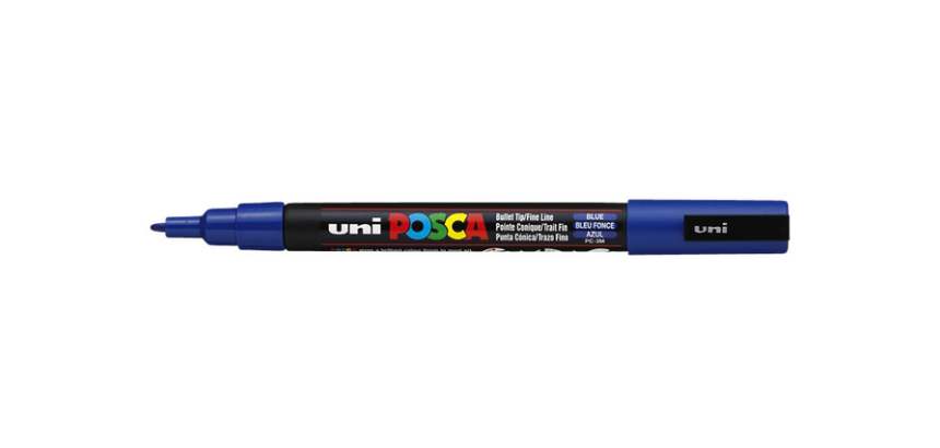 Posca Paint Marker PC3M Fine Dark Blue