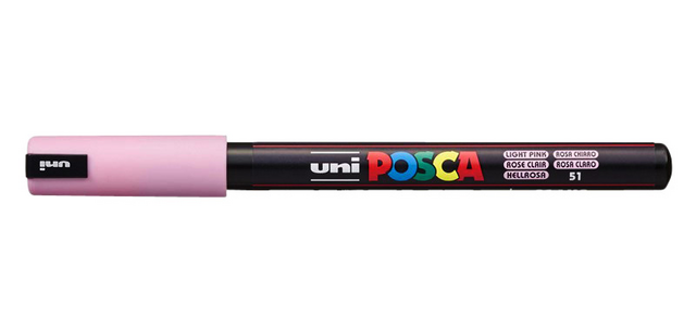 Posca Farbmarker PC1MR Extra Fein Hellrosa