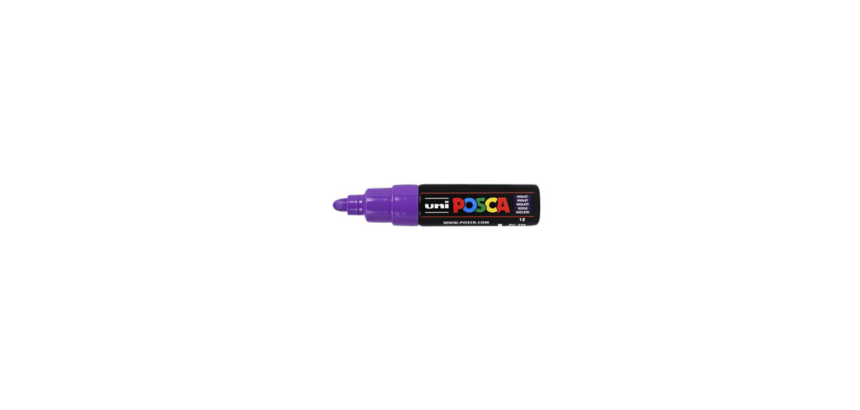 Verfmarker Posca PC7M, paars