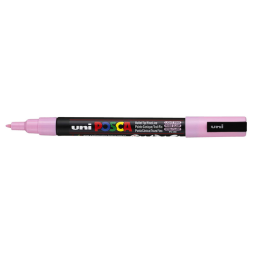 Verfstift Posca PC3M fijn lichtroze