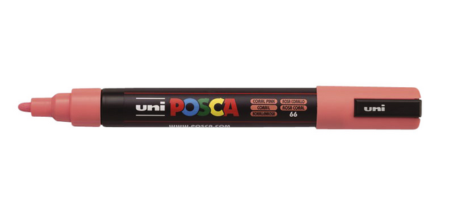 Marqueur peinture Posca PC5M Medium corail