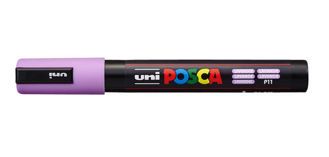 Posca Paint Marker PC5M Medium Lavender