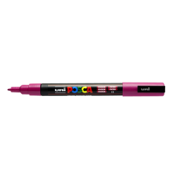 Marqueur peinture Posca PC3M Fin fuchsia