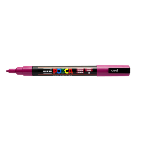 Verfstift Posca PC3M fijn fuchsia