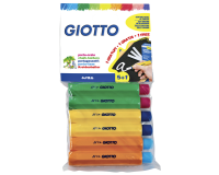 EN_BL 6X PORTE-CRAIE NOIR/JAUNE