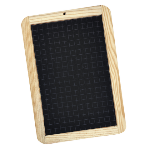 Krijtbord Giotto houten frame 180x260mm