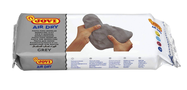 Jovi Air Dry Modeling Clay 1kg Grey