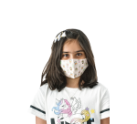 Masque lavable, motif party  time, taille: enfants, paquet de 5 pièces