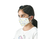 Masque lavable, motif stars, taille: enfants, paquet de 5 pièces