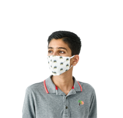 Masque lavable, motif cars, taille: enfants, paquet de 5 pièces
