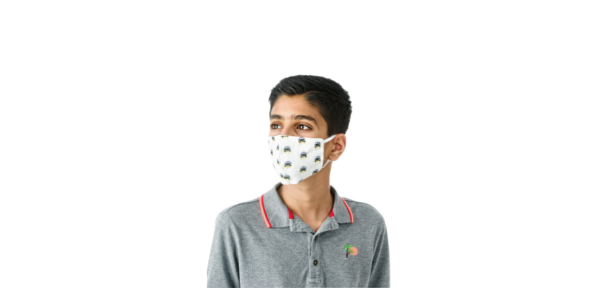 Waschbare Maske, Cars-Motiv, Größe: Kinder, Paket mit 5 Stück