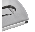 Sigel VZ120 Snap Business Card Holder 12 Cards Stainless Steel Silver