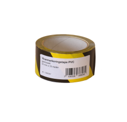 Ruban de marquage sol IEZZY 50mmx33m noir/jaune