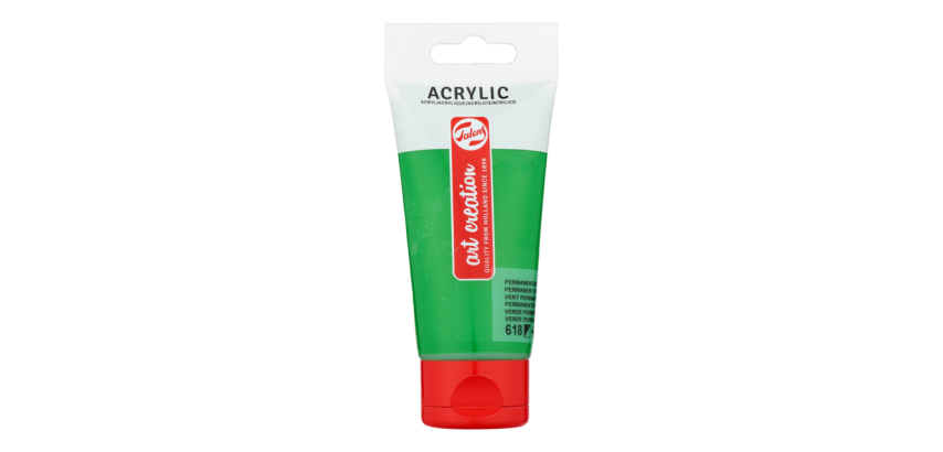 <span>Talens Art Creation Acrylfarbe 618 Permanentes Hellgrün Tube 75ml</span>