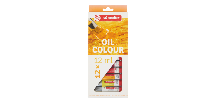 Peinture à l'huile Talens Art Creation set 12 tubes 12ml