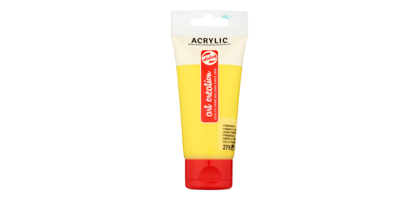 Peinture acrylique Talens Art Creation 275 jaune primaire tube 75ml