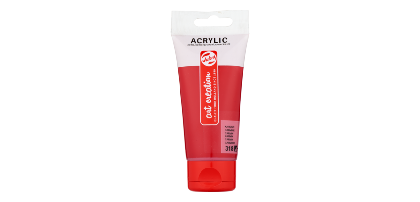 Talens Art Creation Acrylic Paint 318 Carmine Tube 75ml