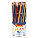 Crayons de couleur Jovi sans bois asoorti lot 84 pièces