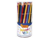 Crayons de couleur Jovi sans bois assorti lot 84 pièces