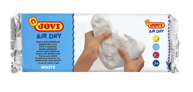 Pâte à modeler Jovi Air Dry 1kg blanc