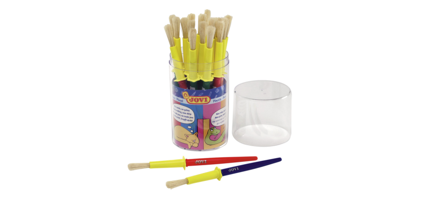Jovi Medium Brushes Jar 20 pieces