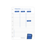 Correctbook A5 avec 5 pages planning