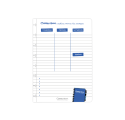 Correctbook A5 set met 5 planner pagina's