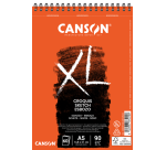Schetspapier Canson XL Sketch 60vel 90gr A5 ivoorwit
