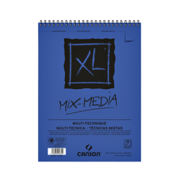 Bloc aquarell Canson XL Mix Media A5 15 feuilles 300g spirale