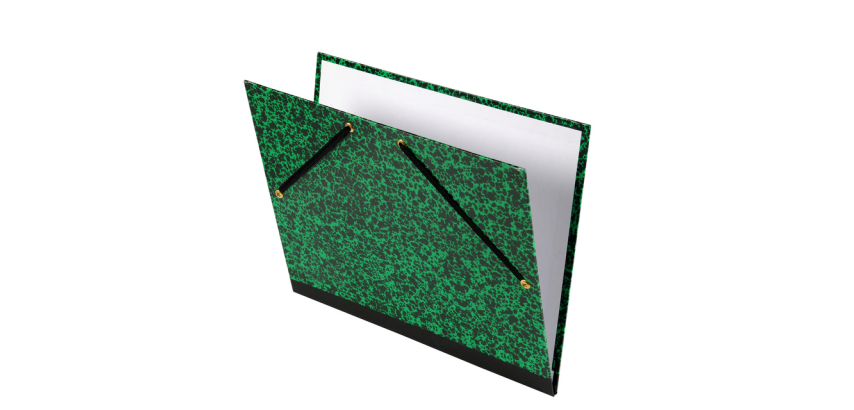 Canson Studio Drawing Folder Annonay with Elastic Closure 370x520mm Green