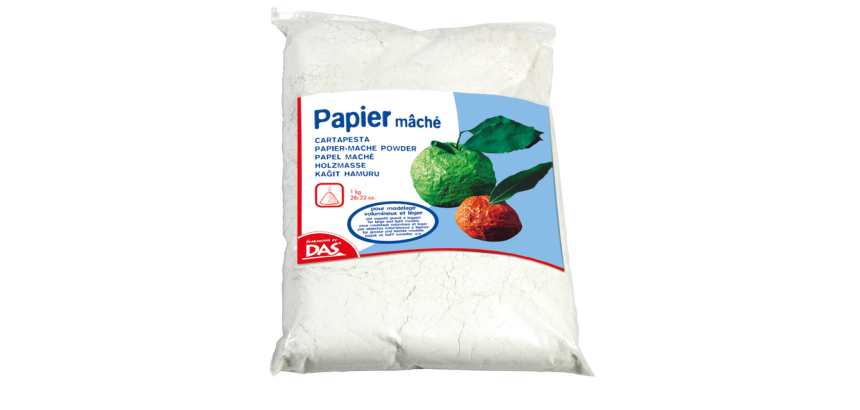 Papier mâché DAS sachet poudre 1 kg blanc