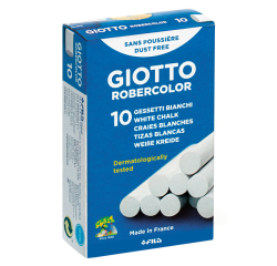 Schoolbordkrijt Giotto doos à 10 stuks wit