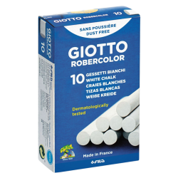 Schoolbordkrijt Giotto wit doos à 10 stuks