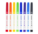 Feutre textile Bruynzeel Teens set 8 couleurs