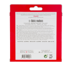 Feutre textile Bruynzeel Teens set 8 couleurs