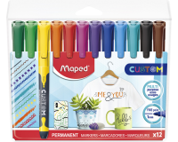 Marqueur Maped Custom set 12 pièces