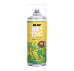Lijmspray Ghiant High-Tac re-positioneerbaar 400ml