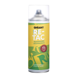 Spray colle repositionnable Ghiant High-Tac 400ml