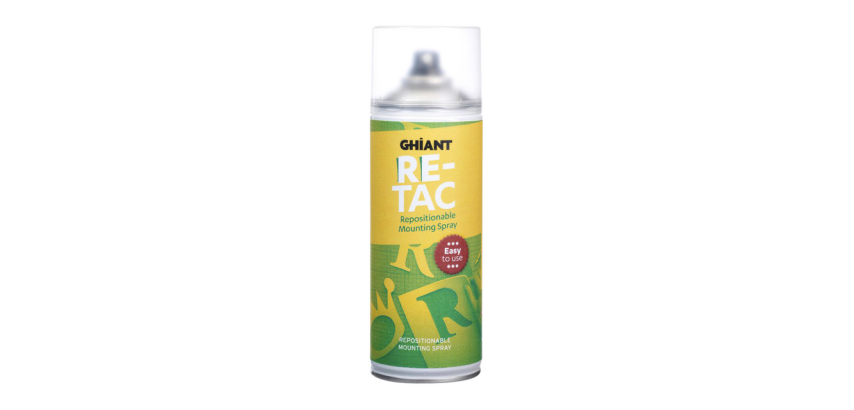 Spray colle repositionnable Ghiant High-Tac 400ml