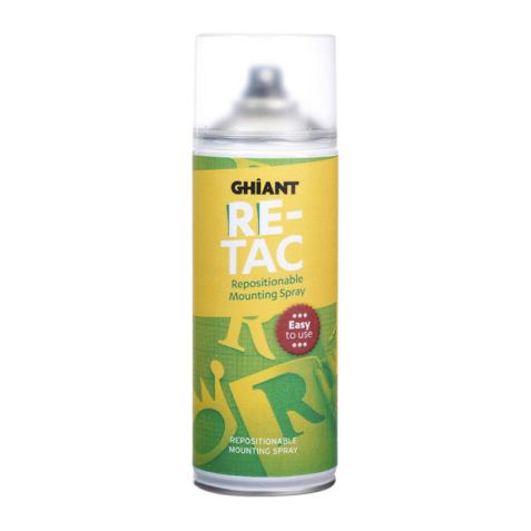 Lijmspray Ghiant High-Tac re-positioneerbaar 400ml