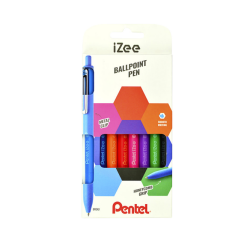 Stylo bille Pentel iZee BX470 set de 8 couleurs