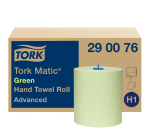 Handdoekrol Tork H1 Matic Advanced 2-laags 150m groen 290076