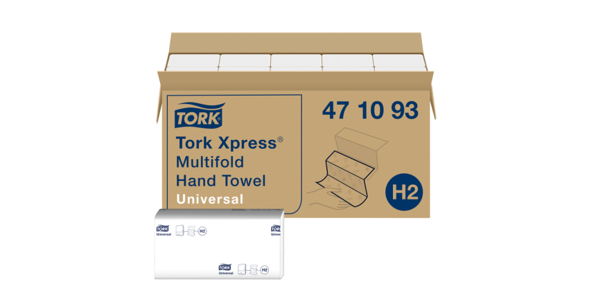 Papel secamanos Tork H2 - Caja de 5000