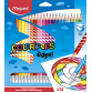 Maped crayon de couleur Color'Peps Oops, 24 crayons en étui cartonné