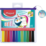 Feutre tableau blanc Maped Marker'Peps set 12 couleurs